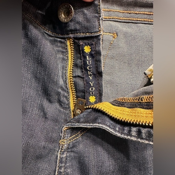 Lucky Sofia Skinny Dark Denim Jeans Size 8/29 & 40” Length - Picture 5 of 12